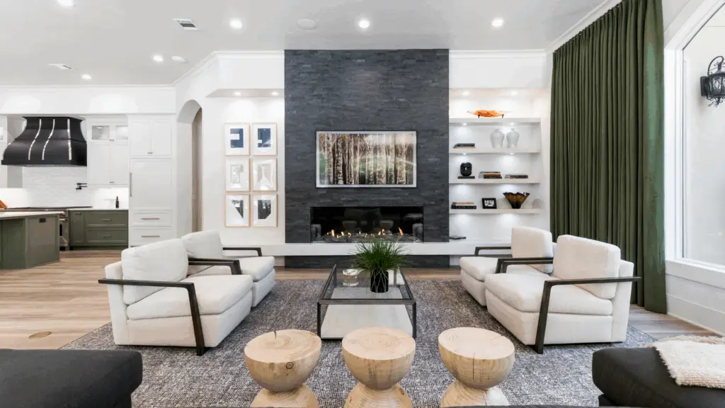 Custom Living Room- Conroe, TX