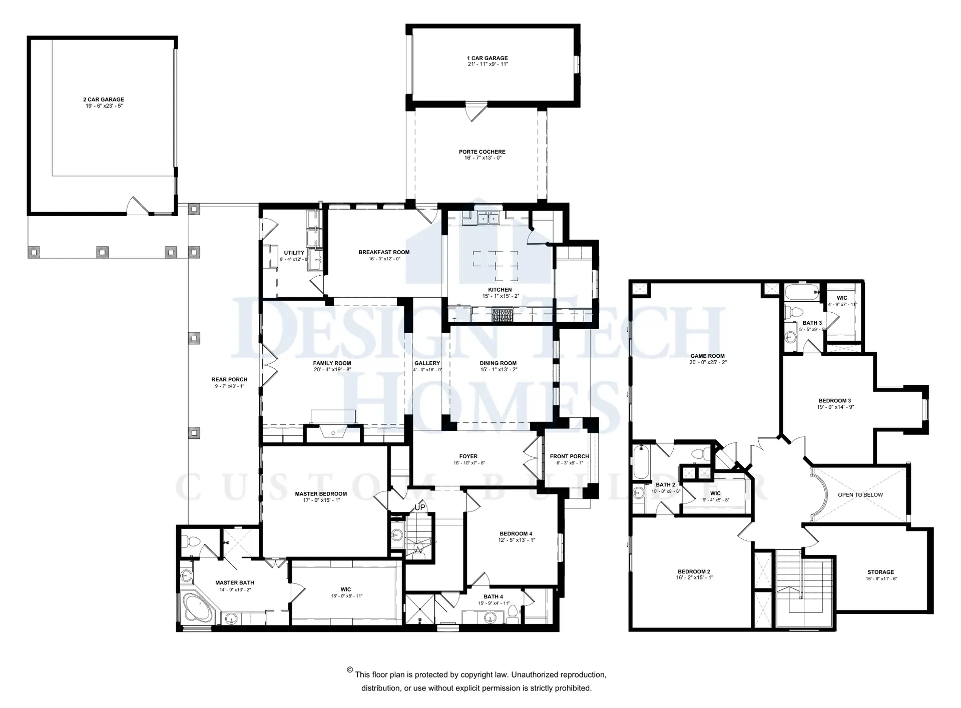 The Calais — Floor Plan