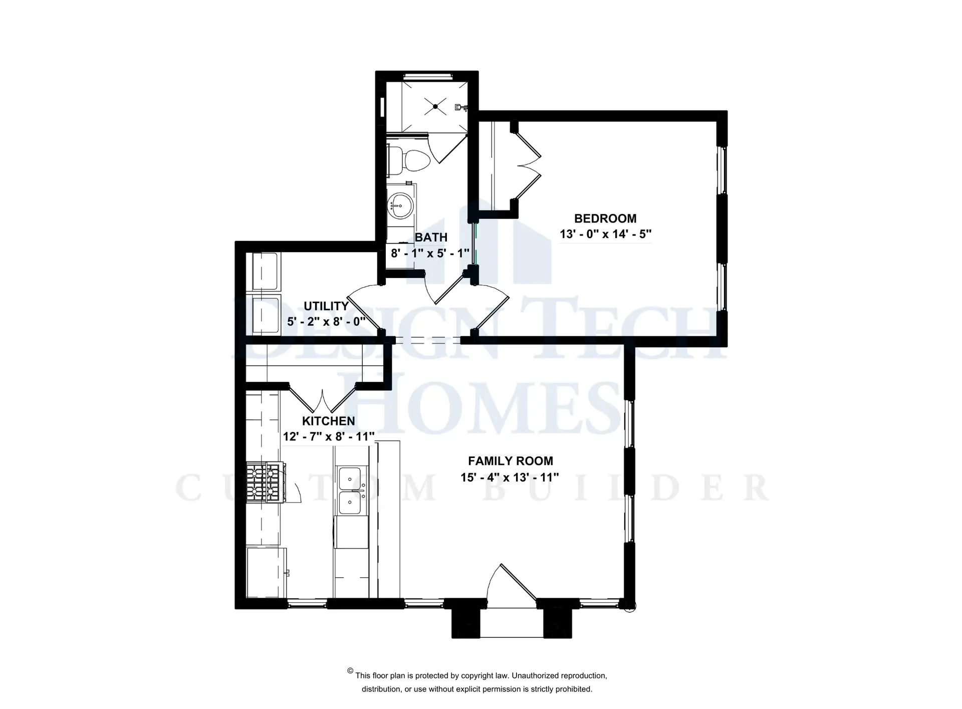 The Casita — Floor Plan