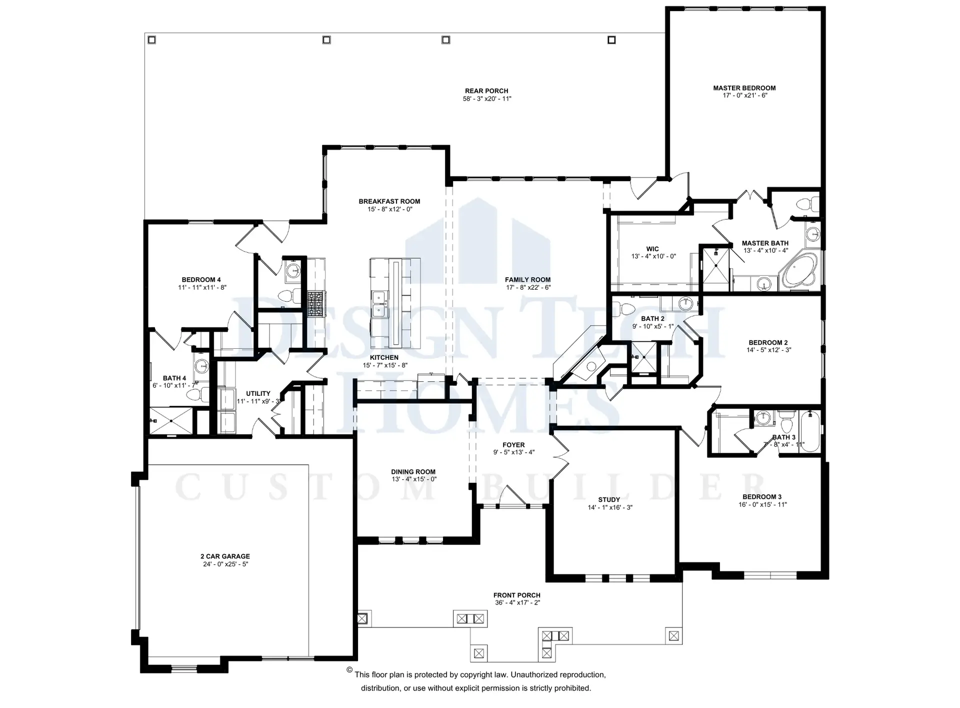 The Cross Creek — Floor Plan