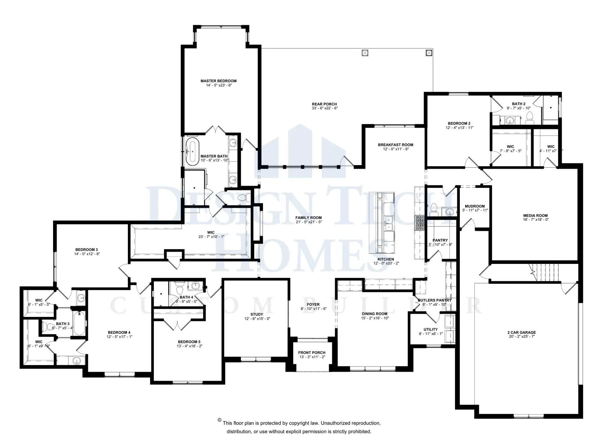 The Durango — Floor Plan