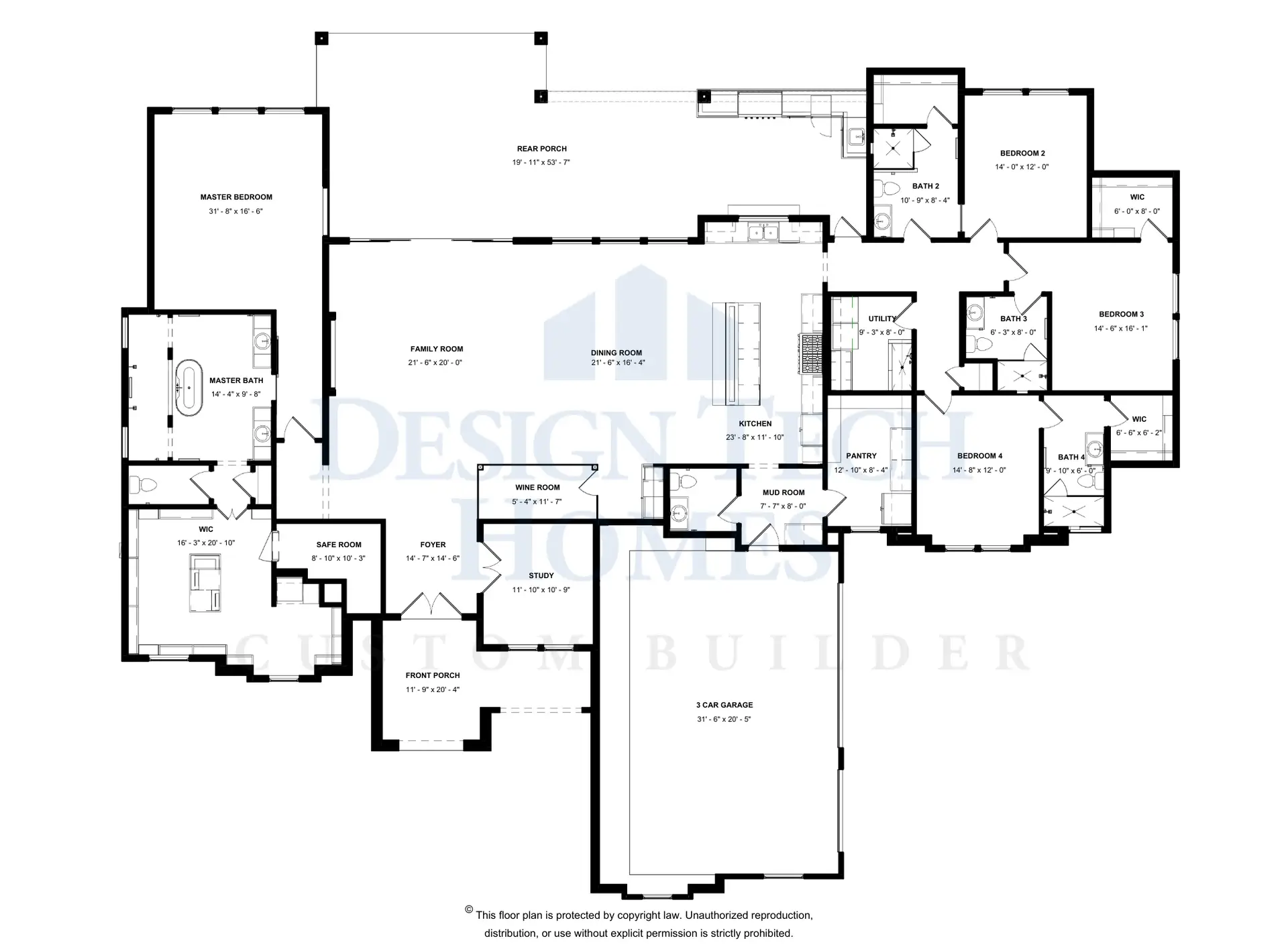 The Estate — Floor Plan