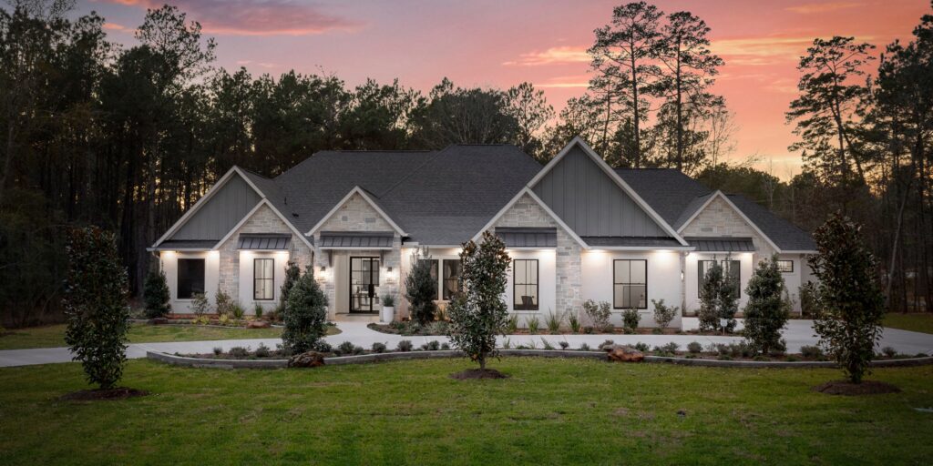 Traditional custom home by Design Tech Homes in The Estates of Texas Grand Ranch