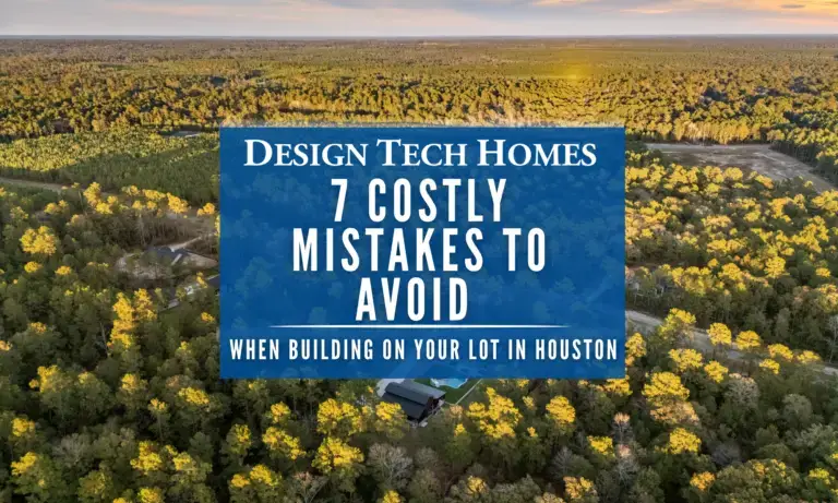 Build on Your Lot in Houston: 7 Costly Mistakes to Avoid