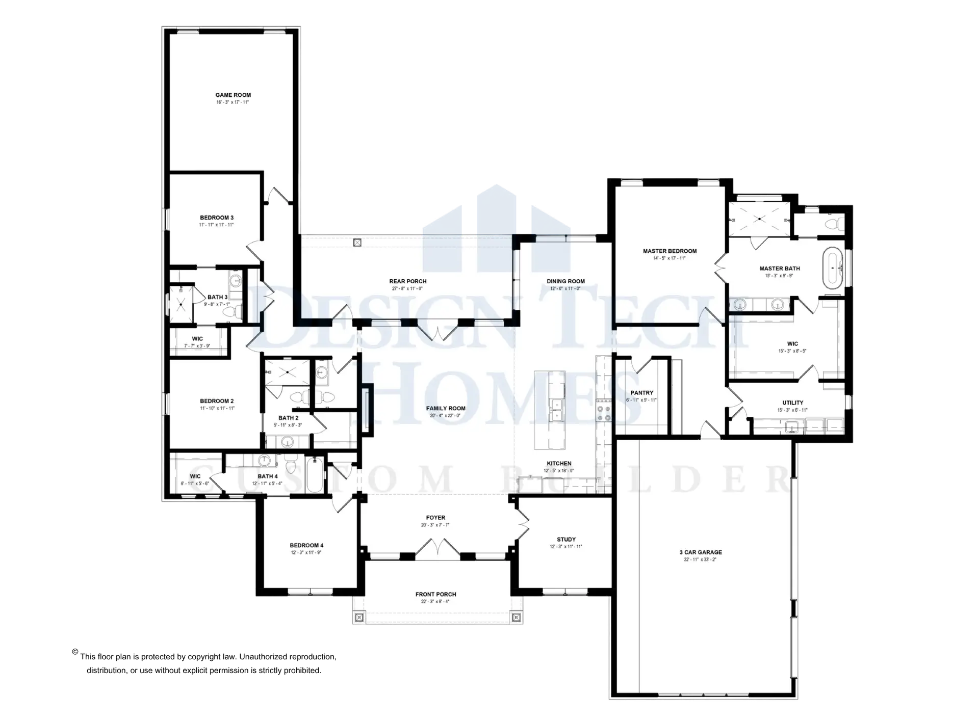 The Glenmore — Floor Plan