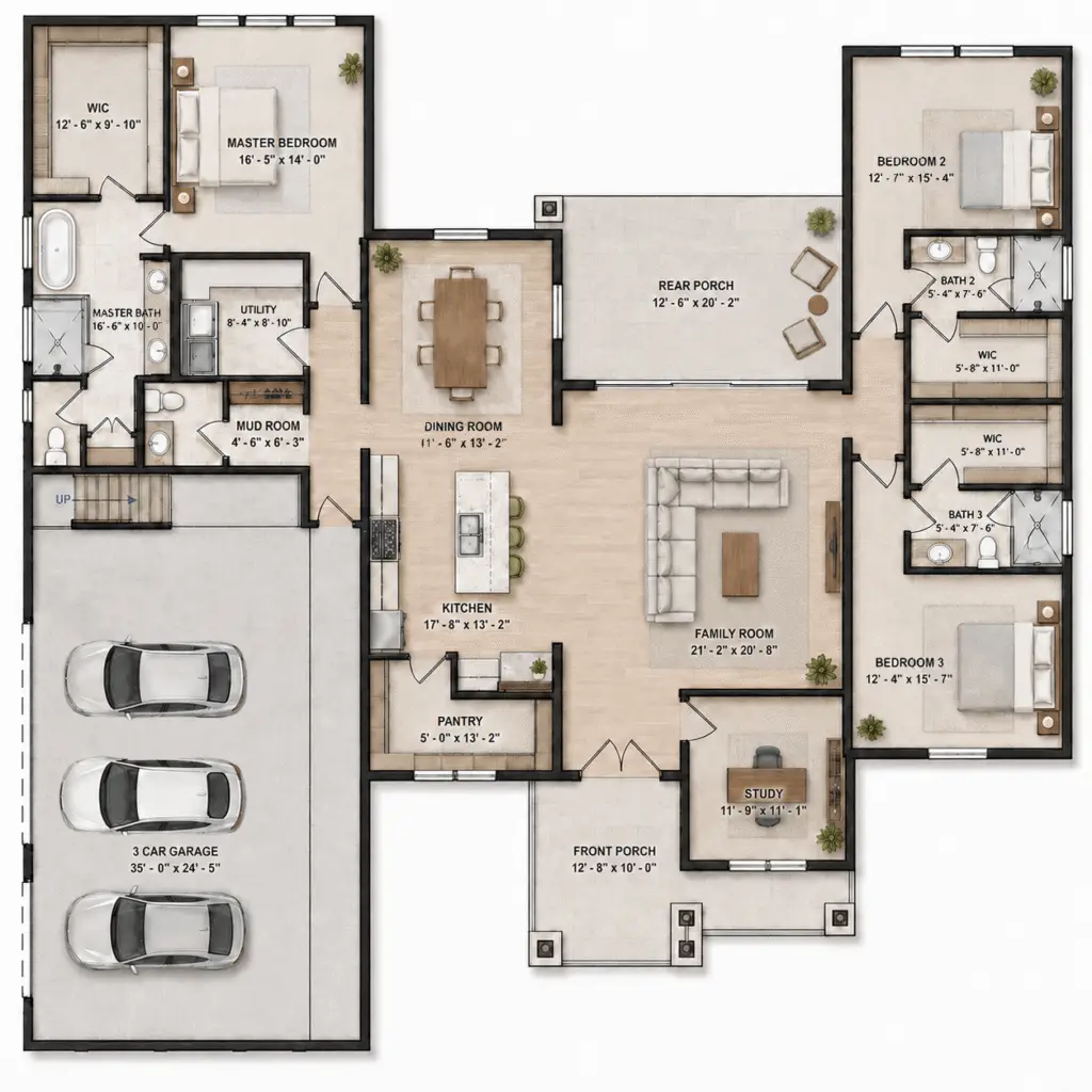 Capital Creek Ranch floor plan 1