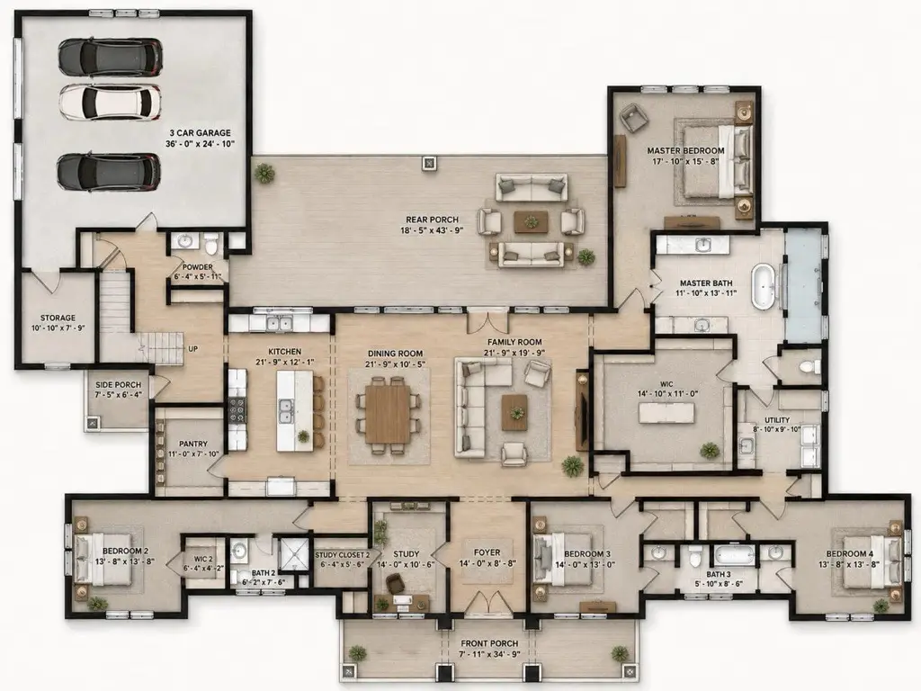 Legacy Grand Ranch floor plan 2